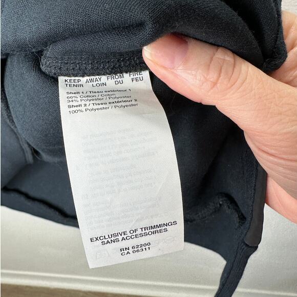 Puma Mens Black & Vinyl 3/4 Zip Pullover Thin Hooded Sweatshirt XL - Picture 11 of 15